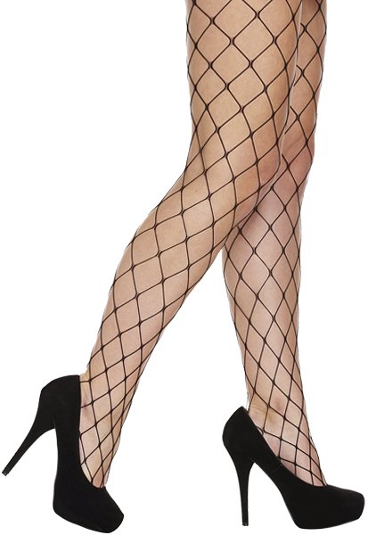 Womens Thigh High Sheer Fishnet Stockings Adult Ladies Sexy- Hold Ups